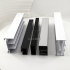 Σκόνη σχεδιαγράμματος αργιλίου εξώθησης παραθύρων συρόμενων πορτών που ντύνεται