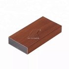 6061 T6 τετραγωνική εξωθημένη ακτίνων αλουμινίου κραμάτων σωλήνων ξυλεία σιταριού σχεδιαγραμμάτων ξύλινη