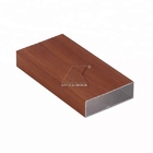 6061 T6 τετραγωνική εξωθημένη ακτίνων αλουμινίου κραμάτων σωλήνων ξυλεία σιταριού σχεδιαγραμμάτων ξύλινη