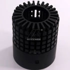 Μαύρο εξωθημένο CNC Heatsink, υλικό όμορφο σχέδιο Heatsink