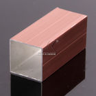 Ελαφρύ ξύλινο σιταριού αλουμινίου σωλήνων τετραγωνικό κράμα T3-T8 μεγέθους σχεδιαγραμμάτων μέσο