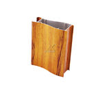 Factory Price Wood Grain Aluminium Extrusion Profile for Door and window